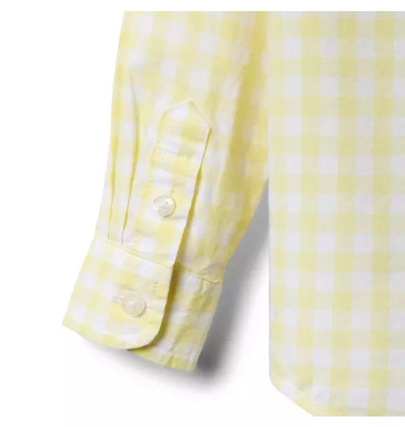 Gingham Poplin Shirt