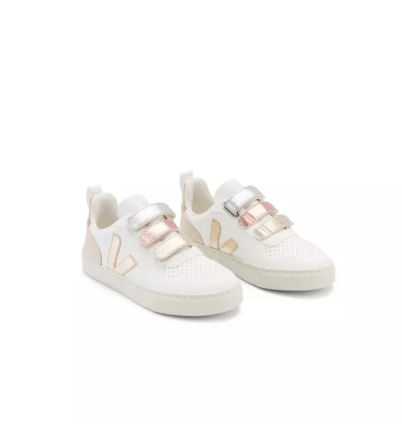 Veja Toddler Metallic V-10 Sneaker