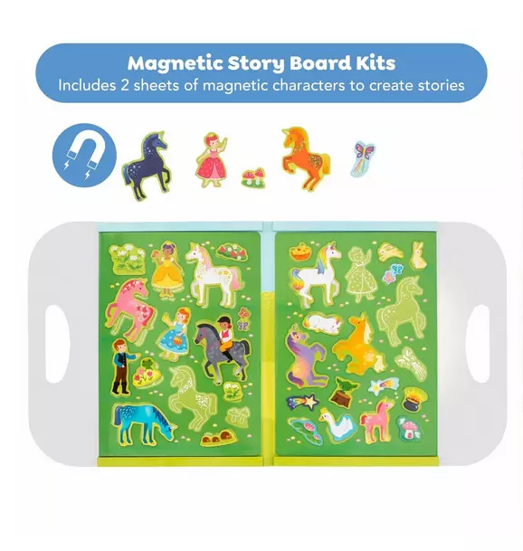 Magna Carry Magnetic Play Scene: Unicorn Kingdom