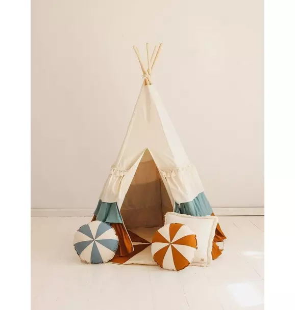 “Circus” Teepee Tent with Frills