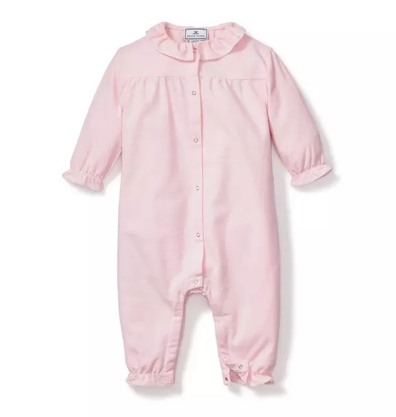 Pink Flannel Madeline Romper