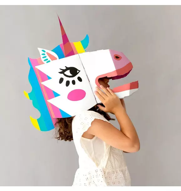 3D Mask Unicorn