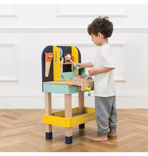 Alex’s Toy Work Bench - 11 Accessories