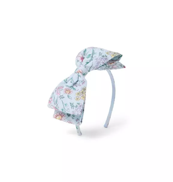 Floral Bow Headband