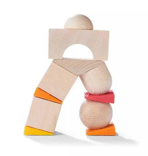 Teetering Towers Wooden Blocks