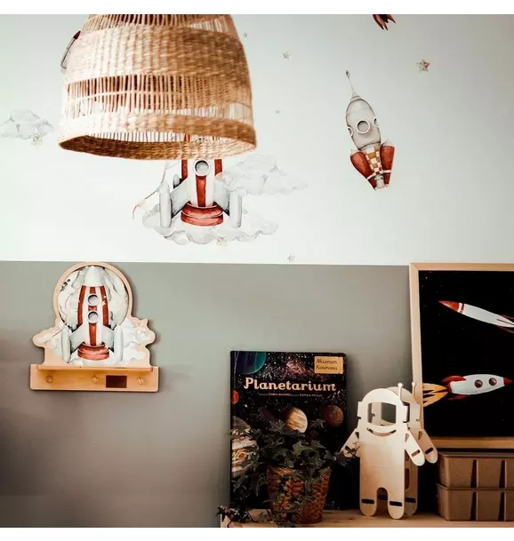 Rocketship Mini Shelf