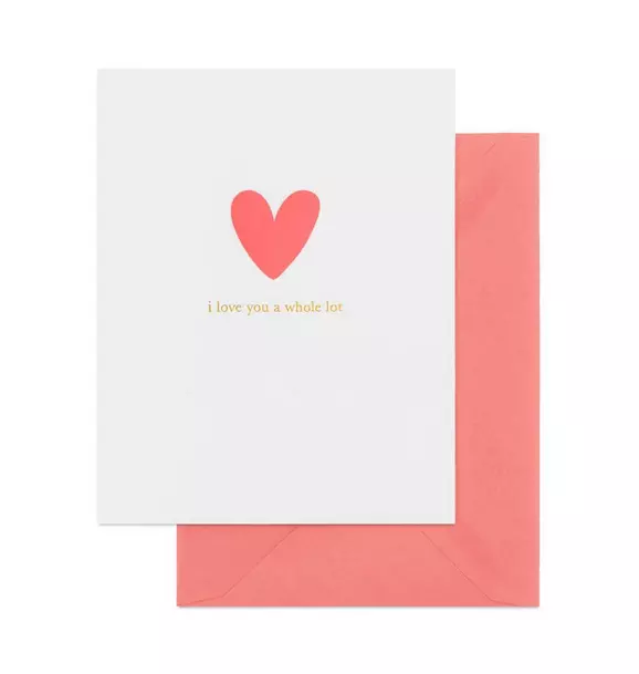 I Love You a Whole Lot Greeting Card