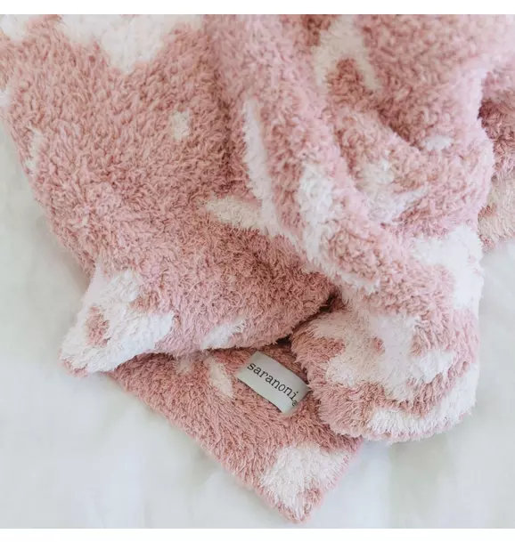 Double Layer Bamboni Blanket in Petal