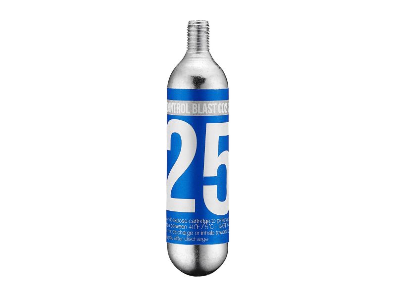 Control Blast 2-Pack 25g CO2 Threaded Cartridges