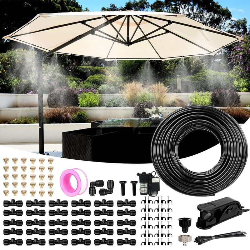 DIY Installed Misting Cooling System