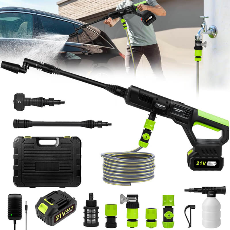 1200PSI Cordless Pressure Washer Pro with 2 Batteries