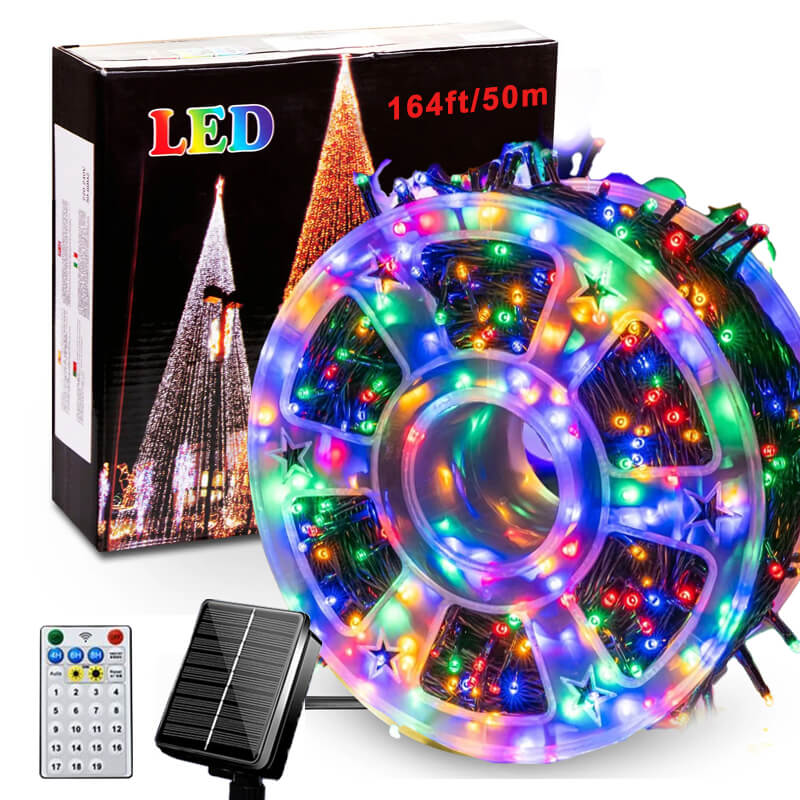 164FT Solar Outdoor Rope Lights