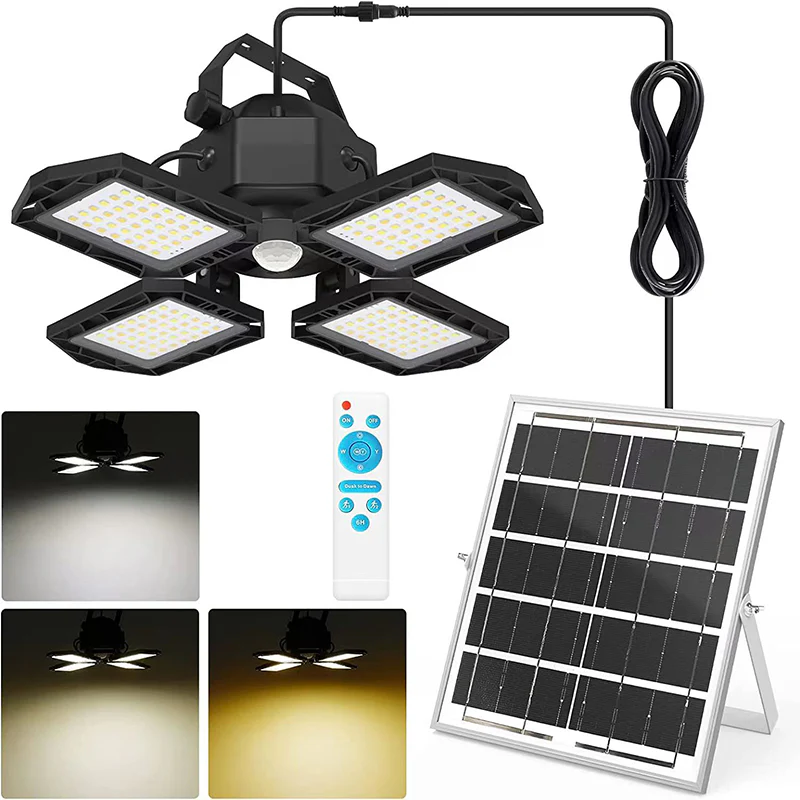 1500LM Solar Shed Light