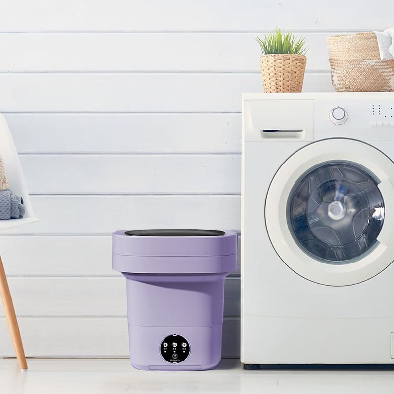 15L Foldable Washing Machine with Blue Light & UV Sterilization
