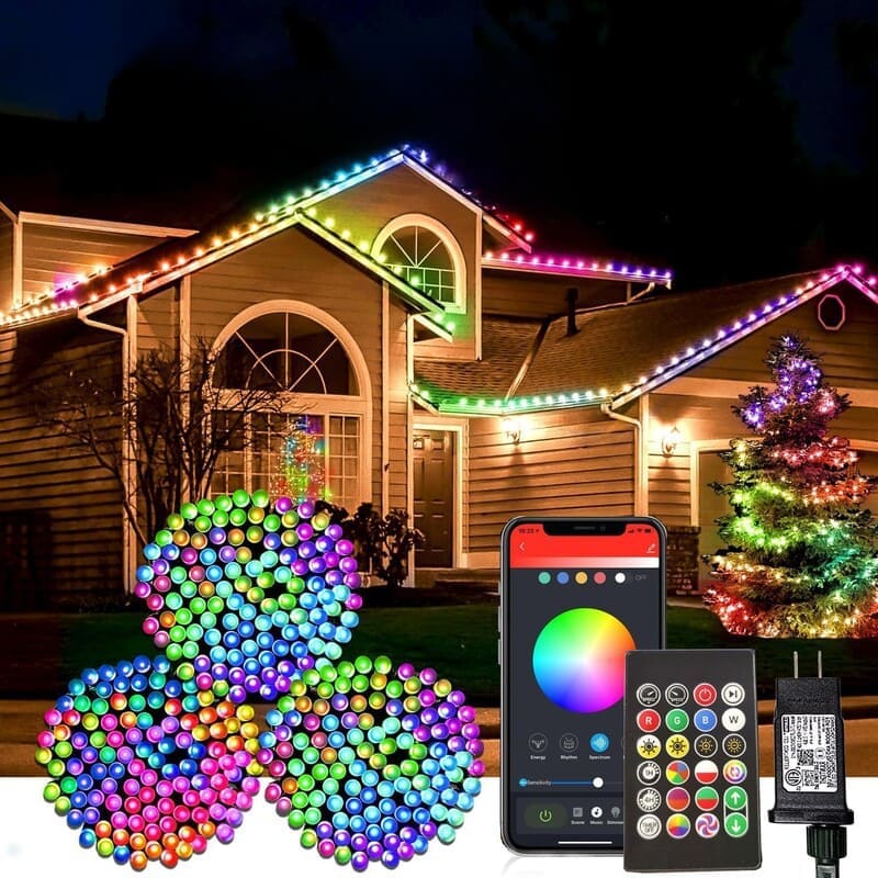 Smart RGB Led Christmas Halloween Color Changing Lights