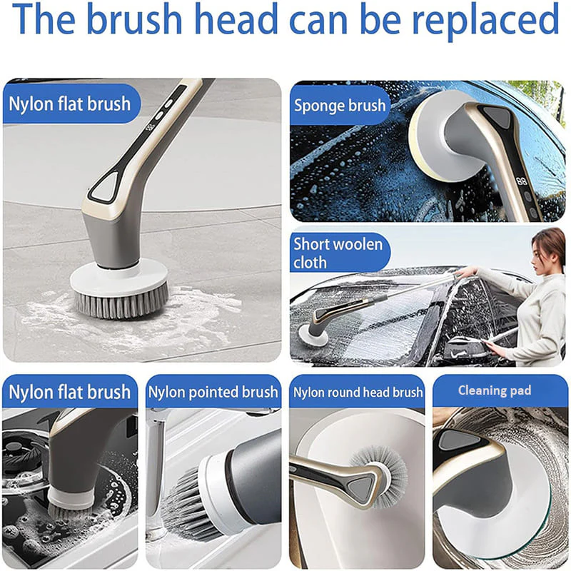 7- in- 1 Electric Spin Scrubber Pro