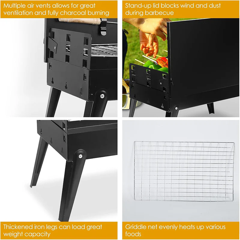Mini Foldable Charcoal Grill