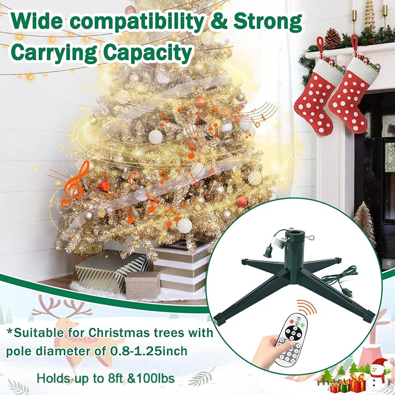 360°  Roatating Artificial Christmas Tree Stand