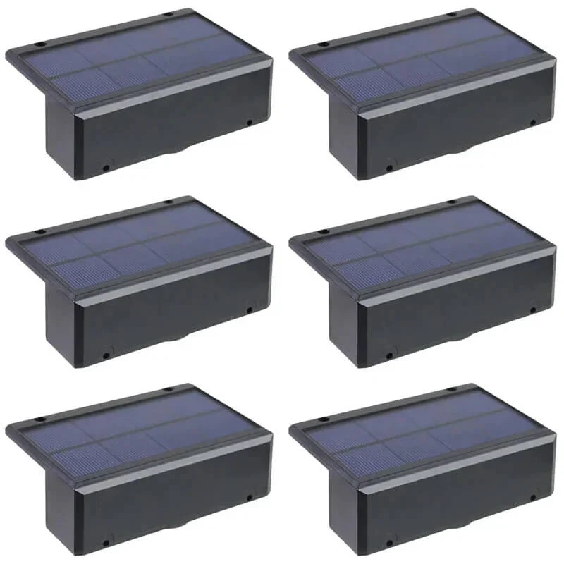 Double LED Solar Wall Lamp
