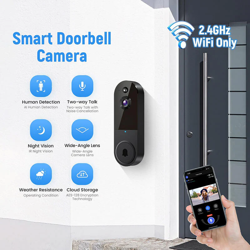 1080P Wireless Video Doorbell Camera