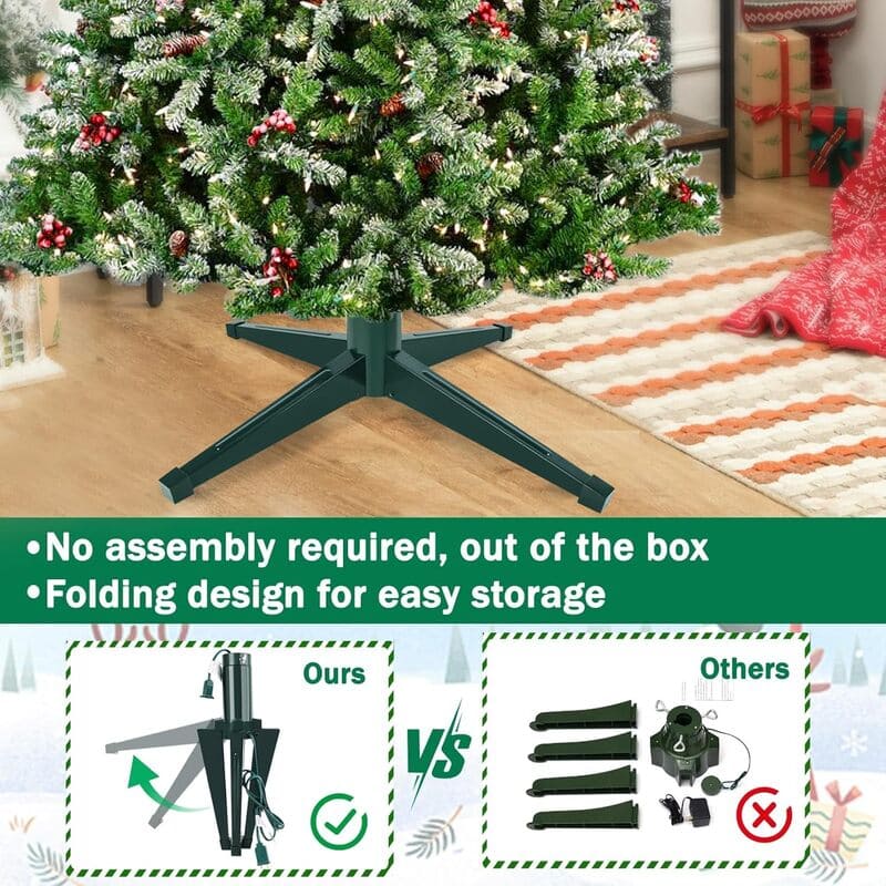 360°  Roatating Artificial Christmas Tree Stand
