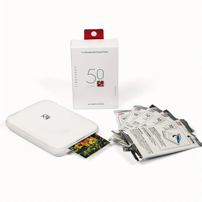 Inkless Mini Photo Printer with AR Scanner