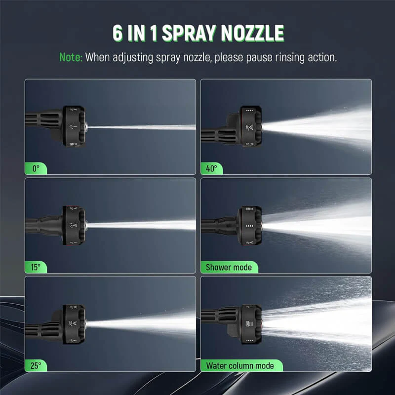 1200PSI Cordless Pressure Washer Pro with 2 Batteries