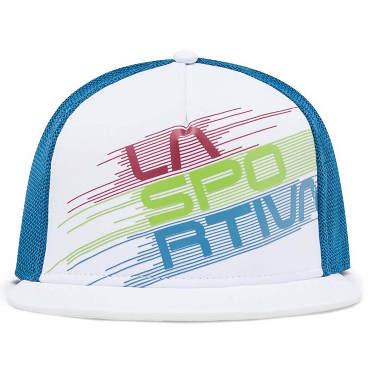 𝐋𝐚 𝐒𝐩𝐨𝐫𝐭𝐢𝐯𝐚 Stripe Evo Trucker Womens Climbing Hat White