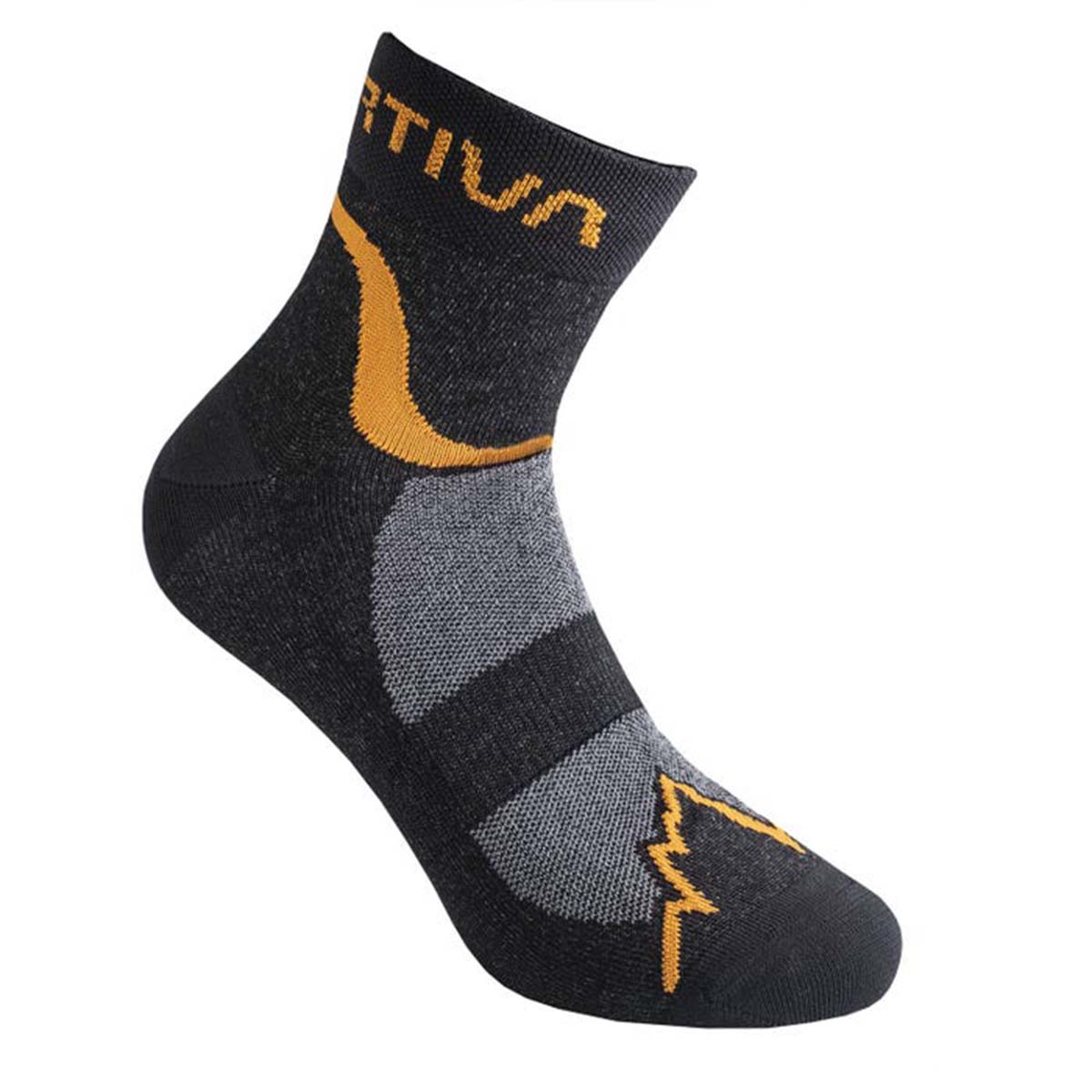 𝐋𝐚 𝐒𝐩𝐨𝐫𝐭𝐢𝐯𝐚 Fast Womens Running Socks Black
