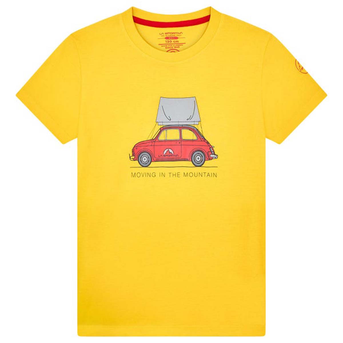 𝐋𝐚 𝐒𝐩𝐨𝐫𝐭𝐢𝐯𝐚 Cinquecento Kids Climbing T-Shirt Yellow