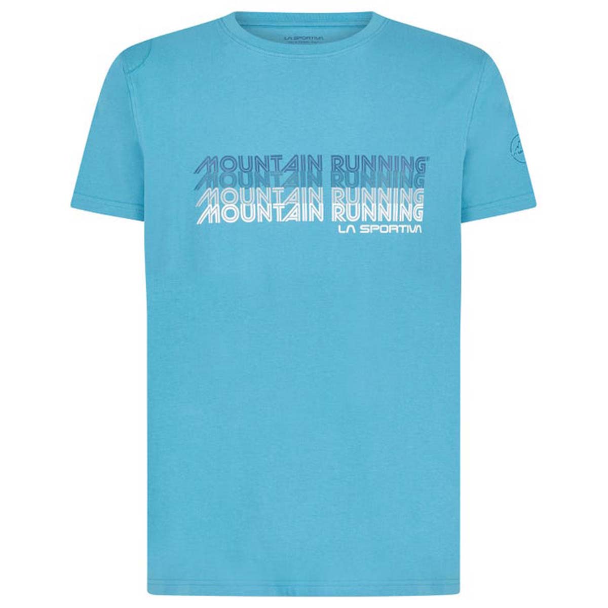 Mountain Mens Running T-Shirt Blue