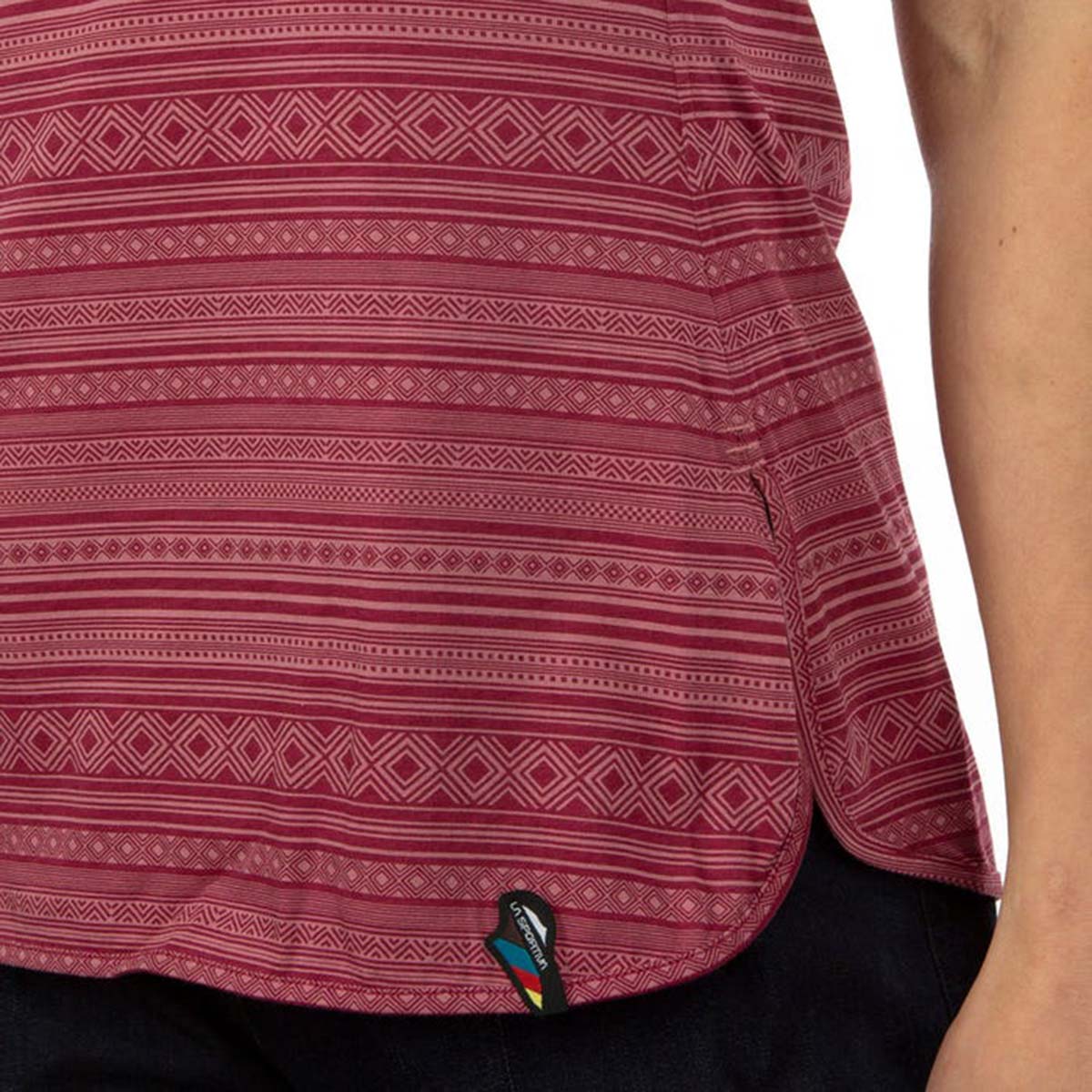 Lidra Womens Climbing T-Shirt Purple