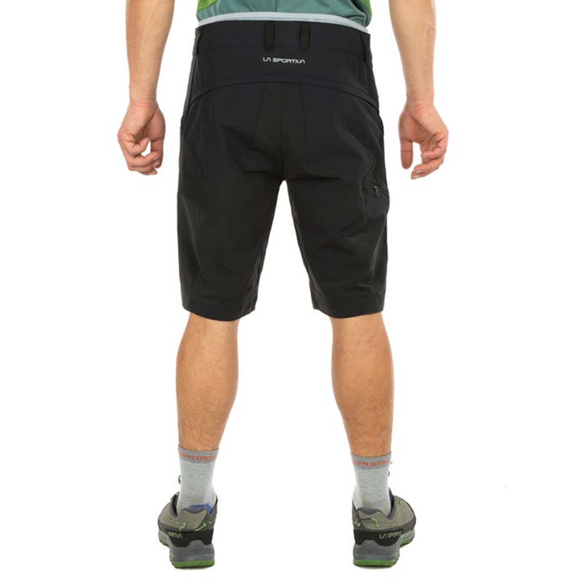 Scout Mens Hiking Shorts Black