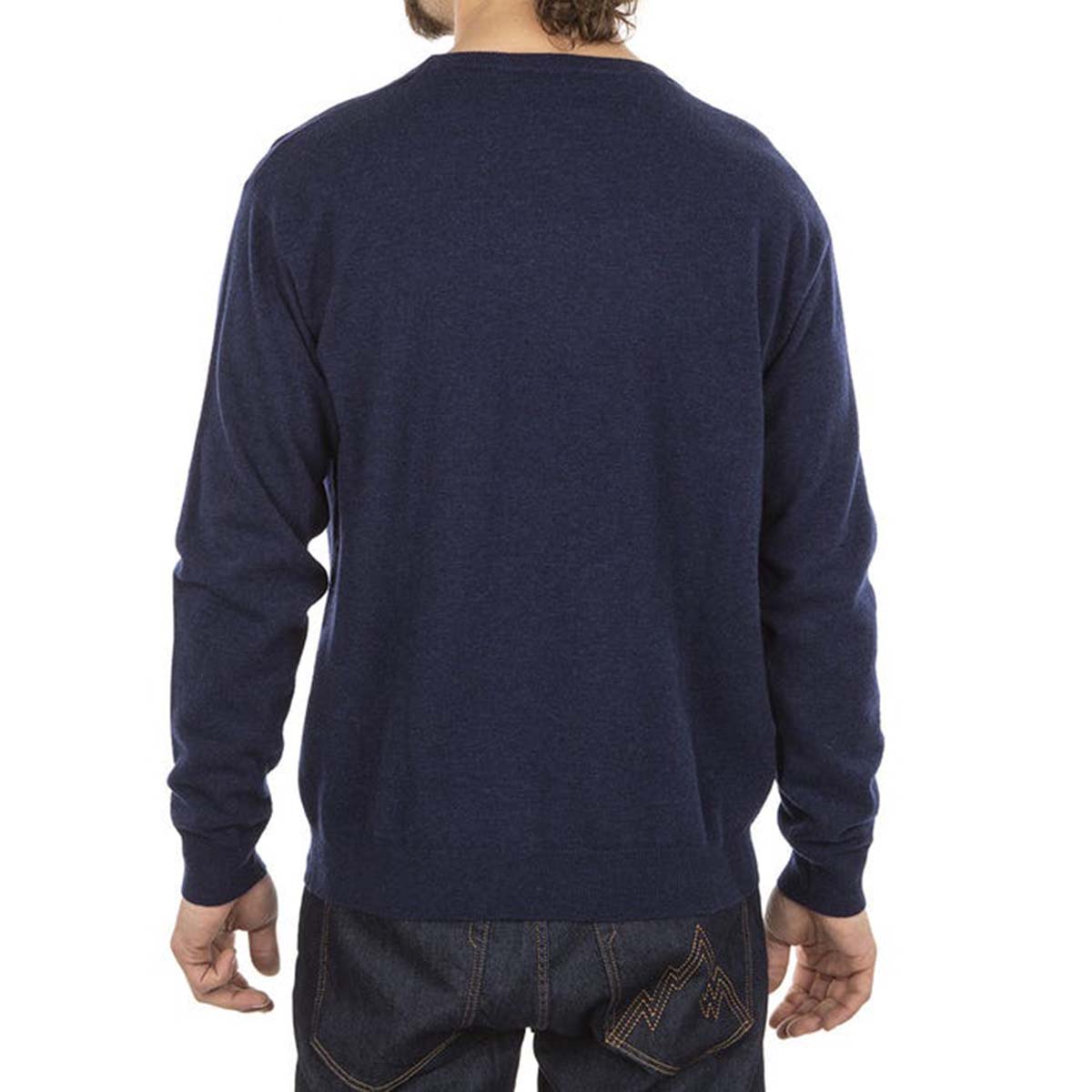 Monk Mens Climbing Pullover Blue