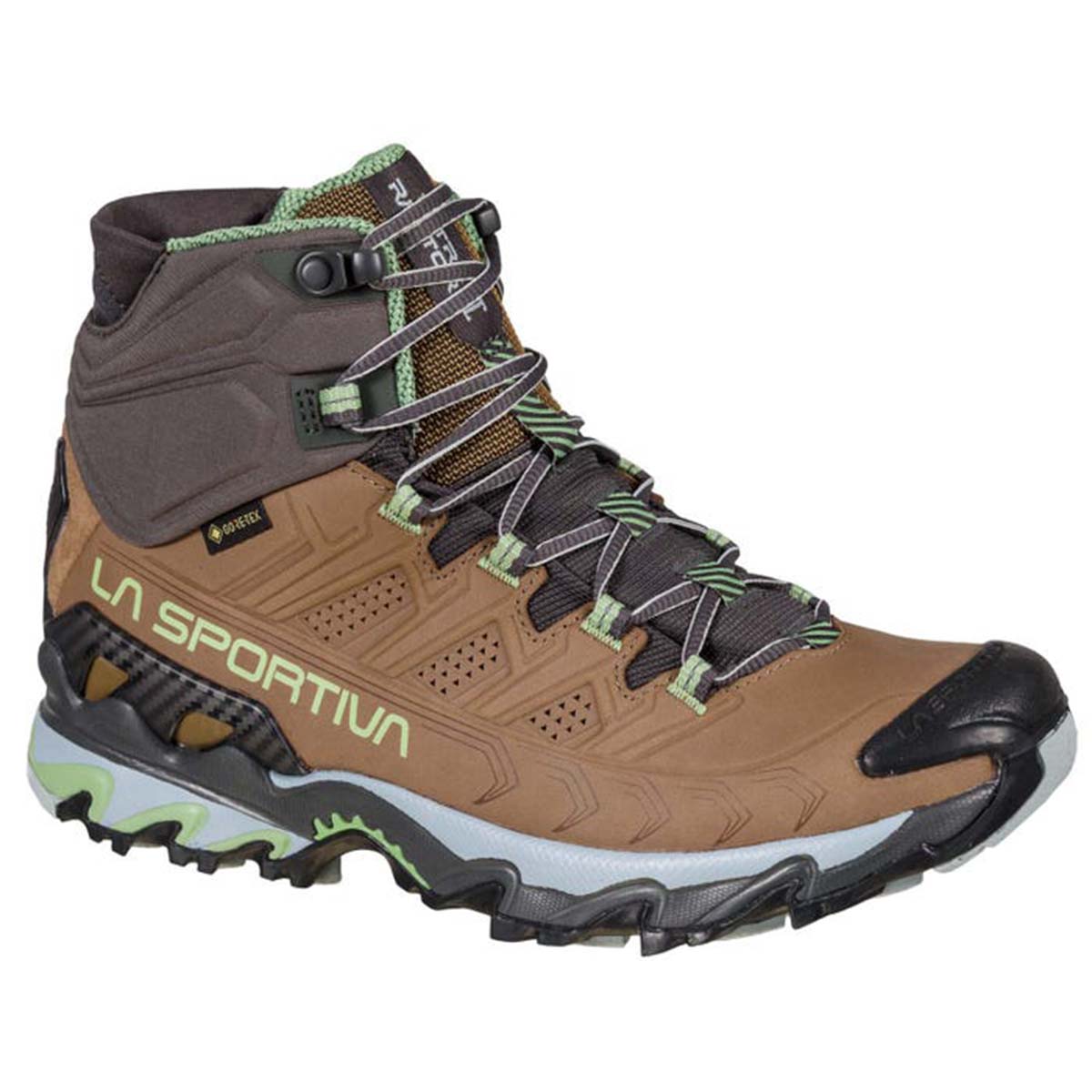 Ultra Raptor II Mid Leather GTX Womens Hiking Shoes Brown