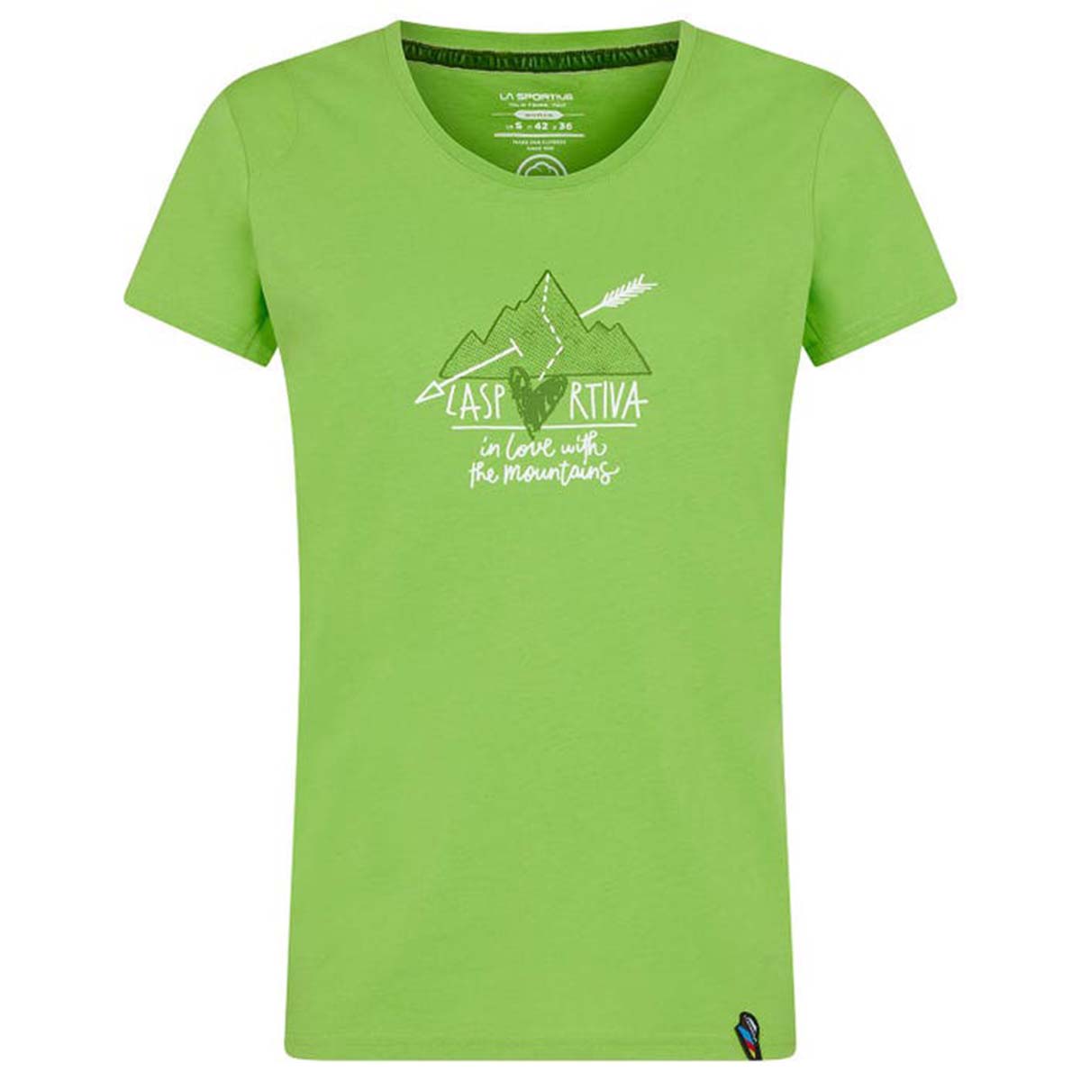 Alakay Womens Climbing T-Shirt Green