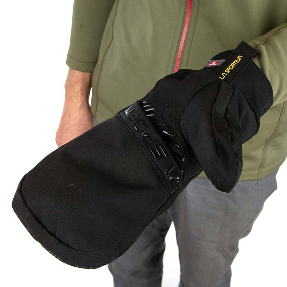 Race ECO Mens Ski Overgloves Black