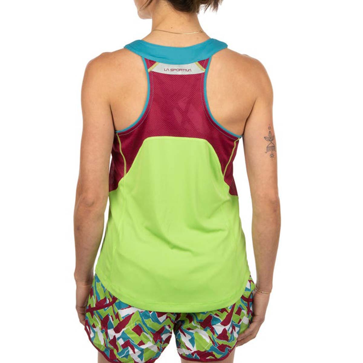 Joy Womens Running Tank Top Green