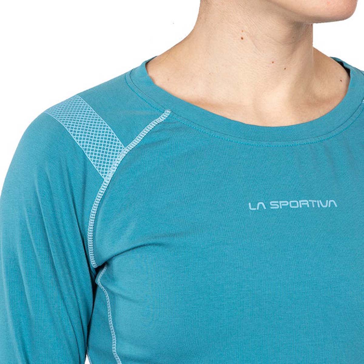 Futura Long Sleeve Womens Climbing Shirt Blue