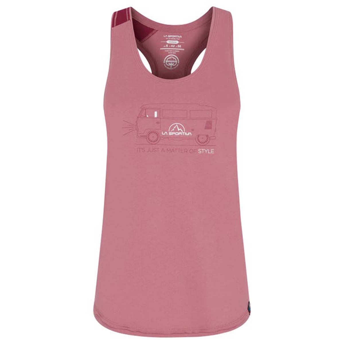 Van Womens Climbing Tank Top Pink