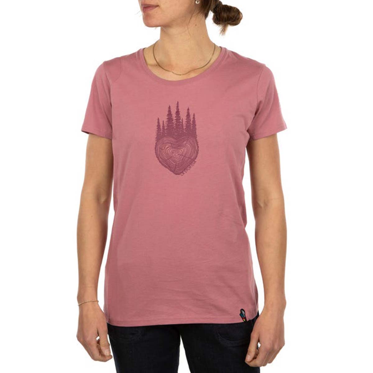 Wild Heart Womens Climbing T-Shirt Pink