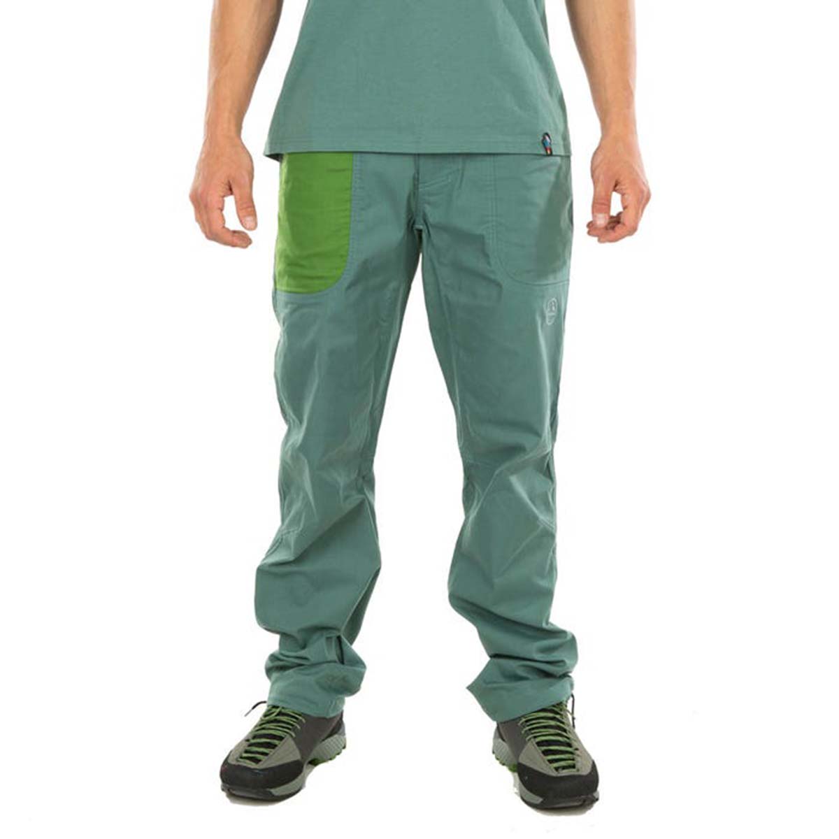 Fuente Mens Climbing Pant Green