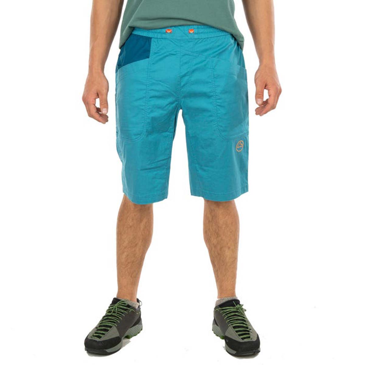 Bleauser Mens Climbing Shorts Blue