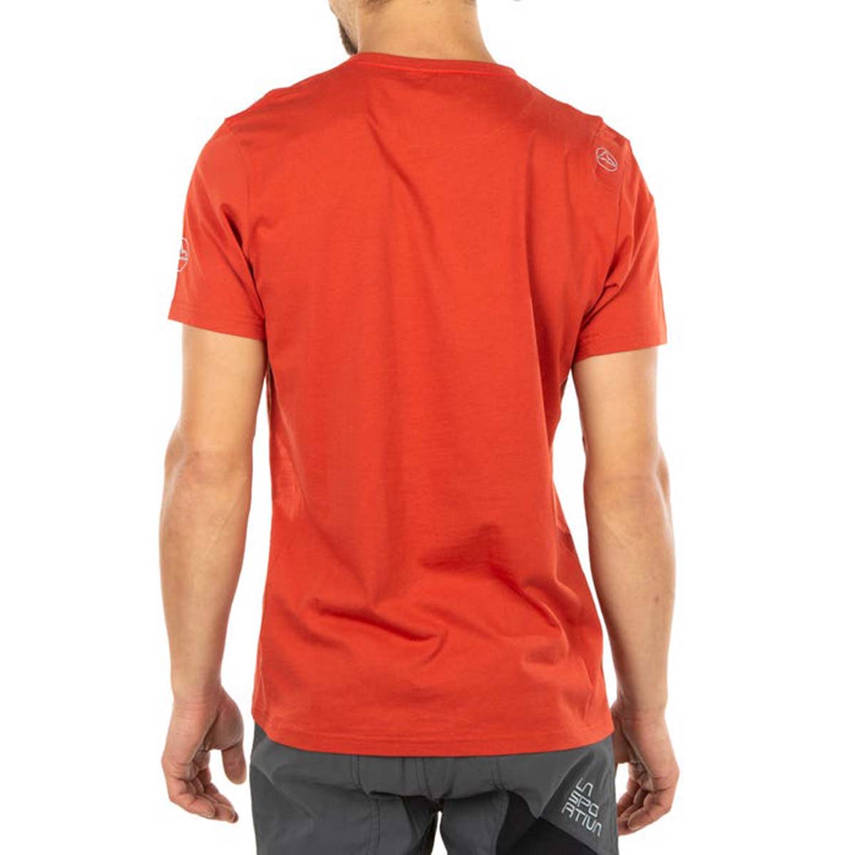 Van Mens Climbing T-Shirt Red