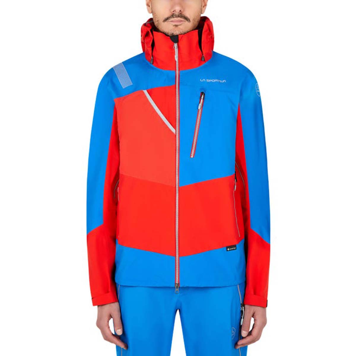 Alpine Guide GTX Mens Mountaineering Jacket Red