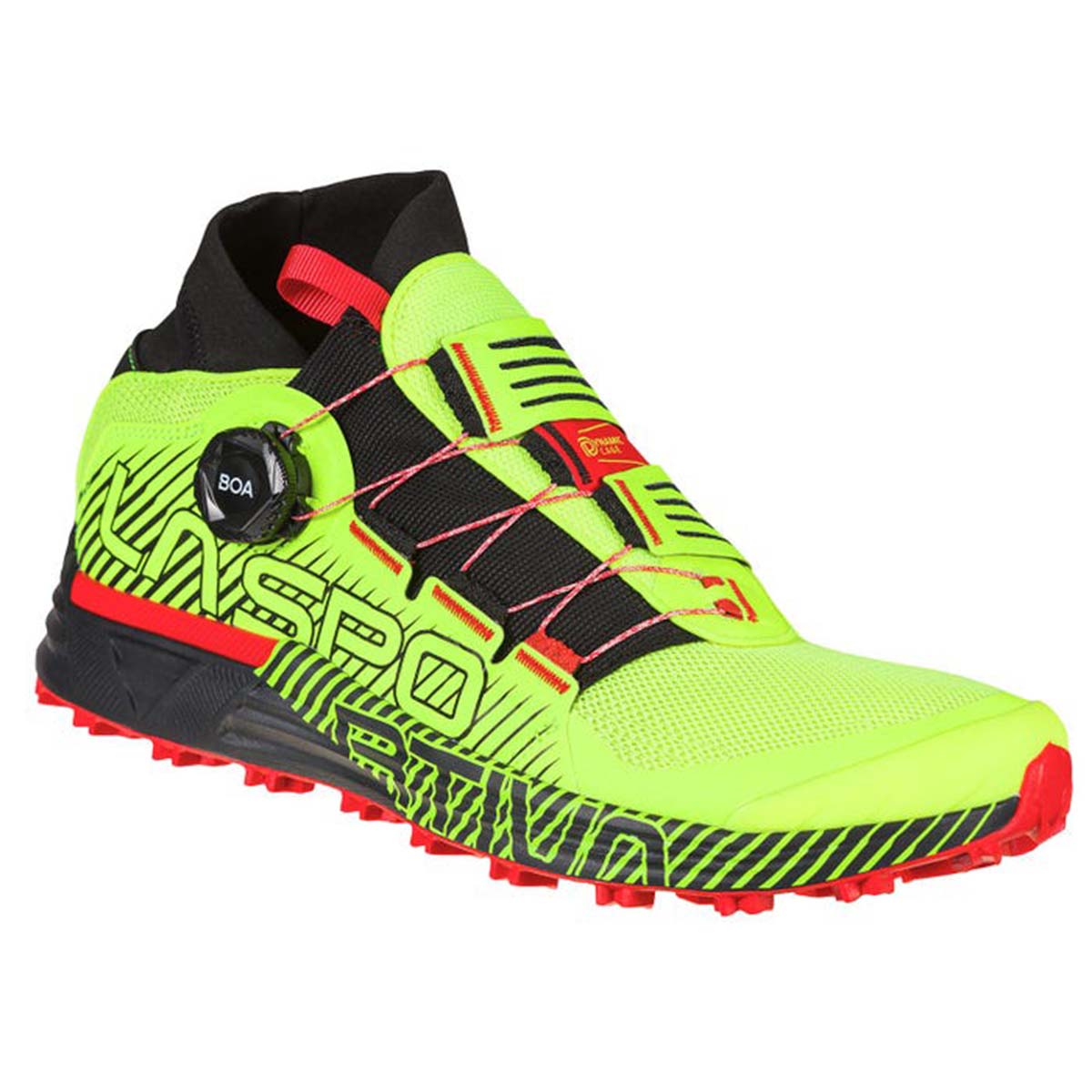 Cyklon Mens Trail Running Shoes Green