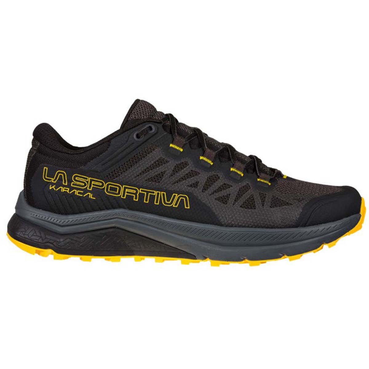 Karacal Mens Trail Running Shoes Black