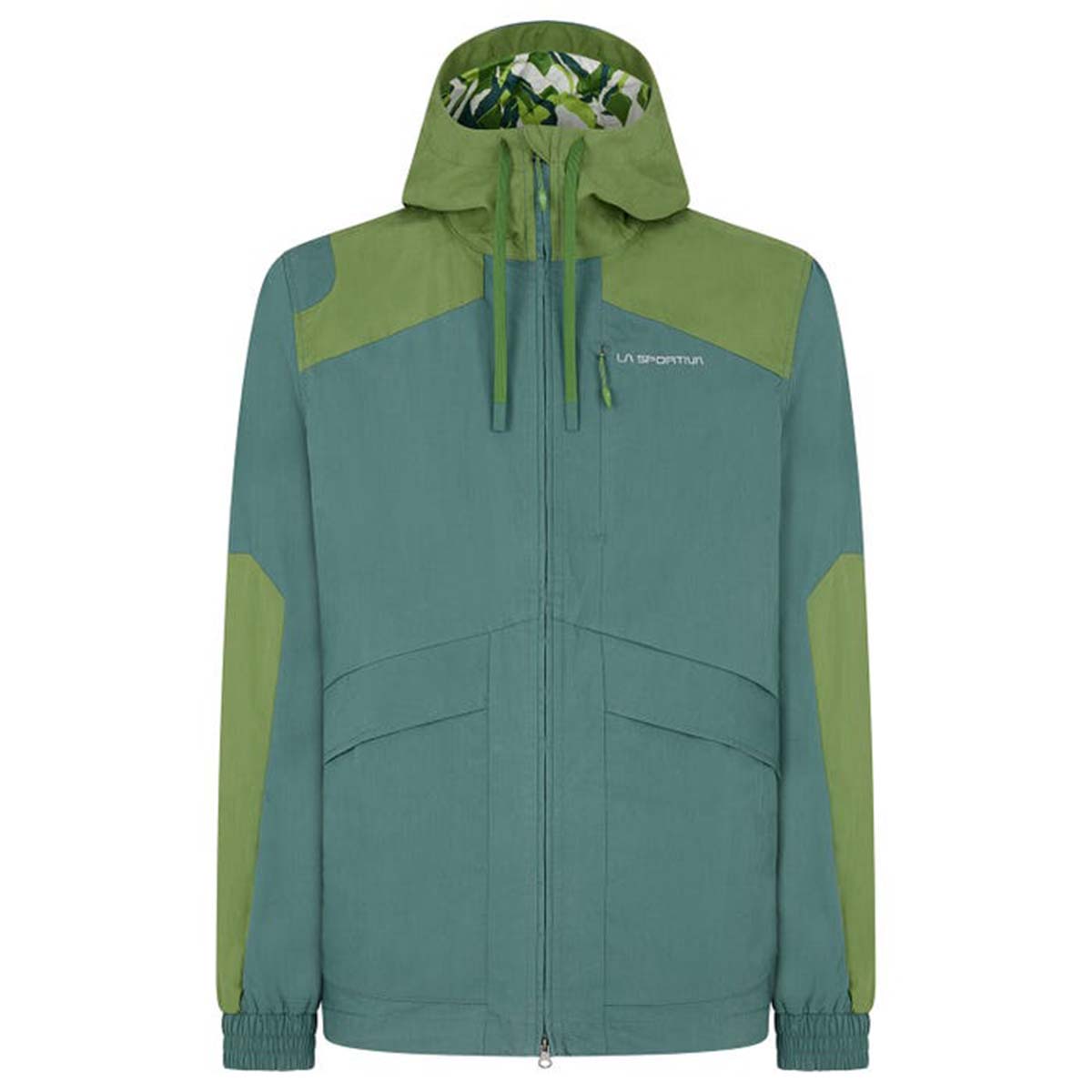 Zemun Mens Climbing Jacket Green
