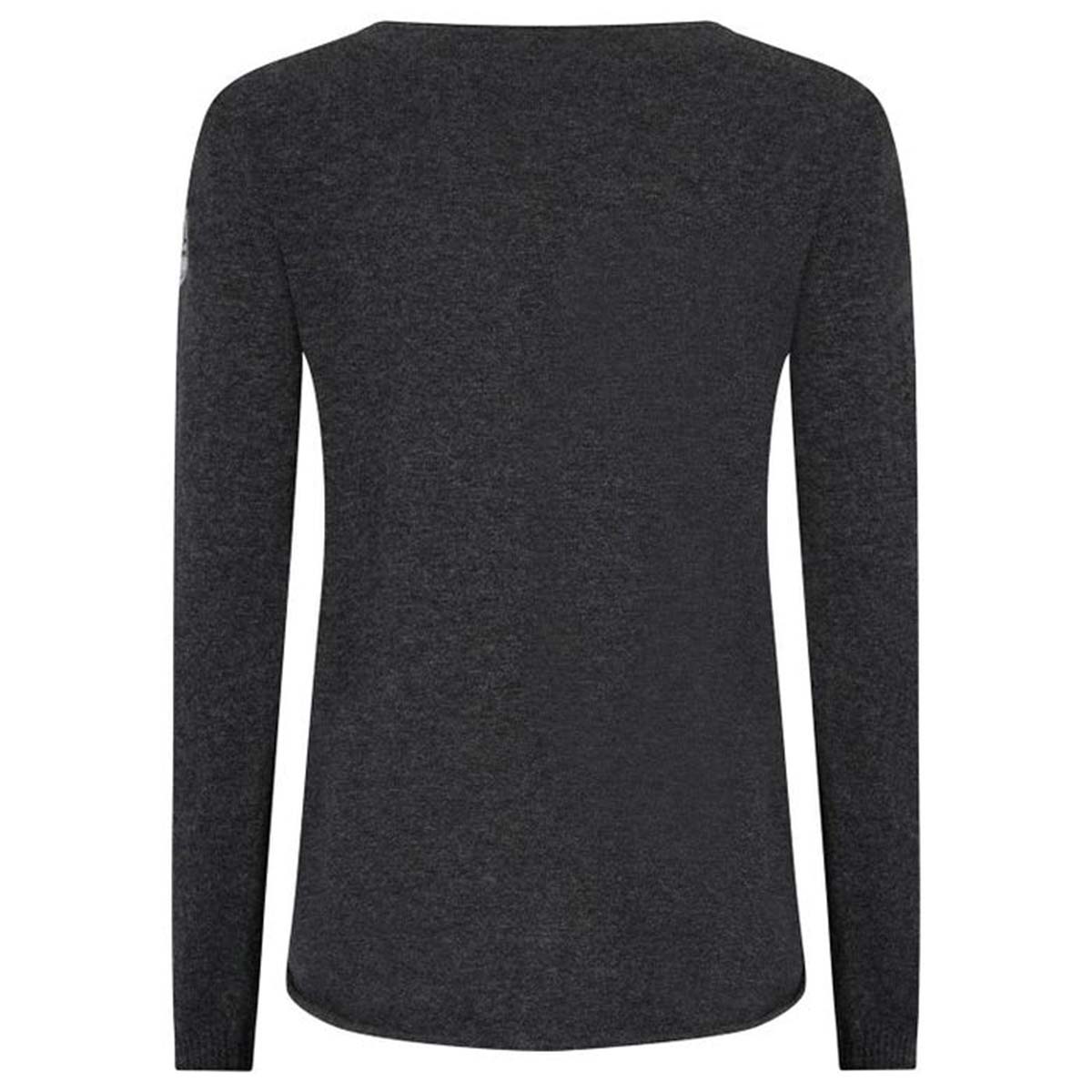 Linville Womens Climbing Pullover Grey