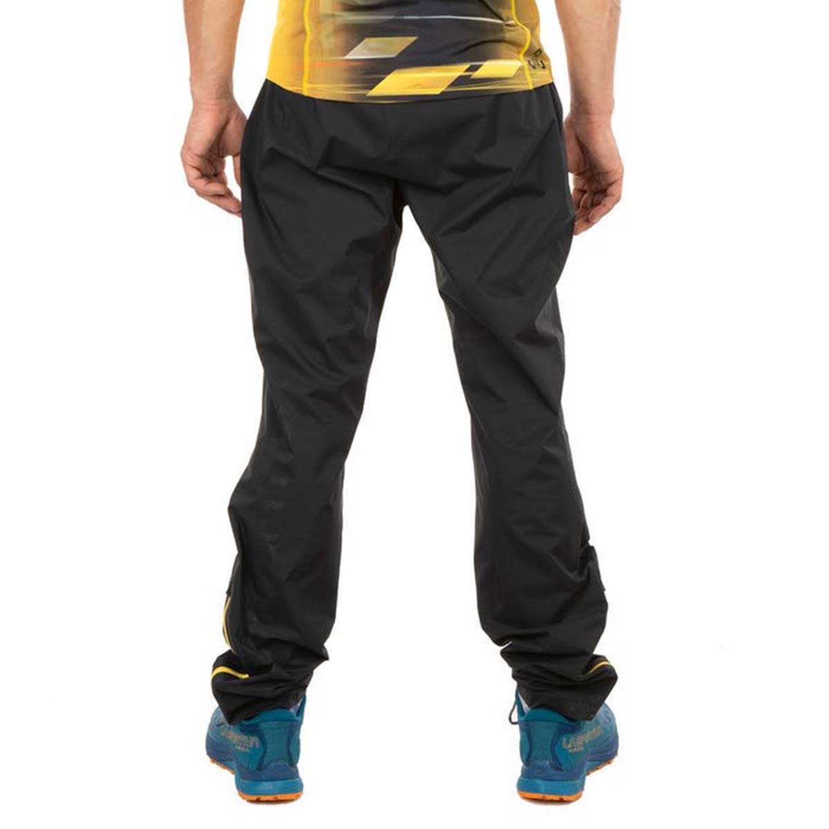 Drizzle Mens Running Overpant Black